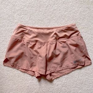 Barely worn coral nike dry fit shorts